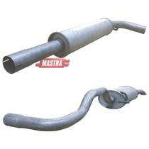 Kit Escapamento Abafador + Traseiro Cordoba 1.6 8v 1999 2000 Kit Escapamento Abafador + Traseiro Cordoba 1.6 8v 1999 2000