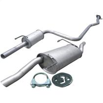 Kit Escapamento Abafador + Traseiro Courier 1.4 16v 97 A 99
