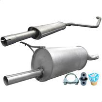 Kit Escapamento Abafador + Traseiro Duster 1.6 16v 12 A 16