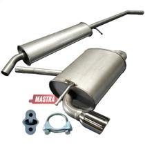 Kit Escapamento Abafador + Traseiro Duster 2.0 16v 4x4 12 20
