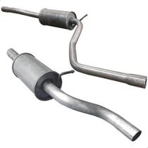 Kit Escapamento Abafador + Traseiro Escort 1.0 8v 1994 1996