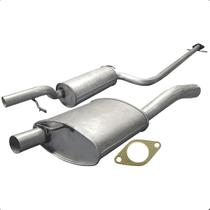 Kit Escapamento Abafador+ Traseiro Focus Hatch 2.0 16v 00 05