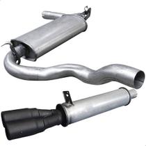 Kit Escapamento Abafador + Traseiro Gol Gti 2.0 8v 1989 1991 Kit Escapamento Abafador + Traseiro Gol Gti 2.0 8v 1989 1991