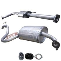 Kit Escapamento Abafador+ Traseiro Hyundai I30 2.0 16v 09 13 Kit Escapamento Abafador+ Traseiro Hyundai I30 2.0 16v 09 13