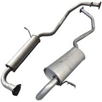 Kit Escapamento Abafador + Traseiro Kombi 1.6 8v 1998 A 2005
