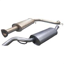 Kit Escapamento Abafador + Traseiro Logus 1.8 8v 1993 A 1997