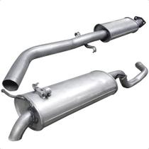 Kit Escapamento Abafador + Traseiro Saveiro G3 1.6 2000 2005 Kit Escapamento Abafador + Traseiro Saveiro G3 1.6 2000 2005