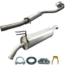 Kit Escapamento Abafador + Traseiro Tempra 2.0 16v 1995 1997