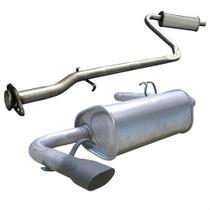 Kit Escapamento Abafador + Traseiro Uno Mille Fire 1.0 01 05