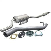 Kit Escapamento Abafador + Tubo Focus Hatch 1.6 2004 A 2007