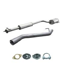 Kit Escapamento Abafador + Tubo Focus Hatch 1.6 8v 03 07