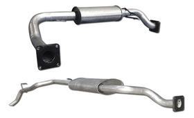 Kit Escapamento Abafadores S10 2.2 1997 1998 1999