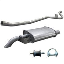 Kit Escapamento Belina Ii 78 A 88 Tubo + Silencioso 1.4 1.6