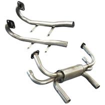 Kit Escapamento Bengalas + Esportivo Fusca 1.3 1967 A 1986