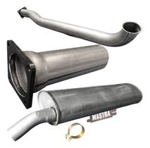 Kit Escapamento Completo Caminhão Ford Cargo 2002 Kit Escapamento Completo Caminhão Ford Cargo 2002