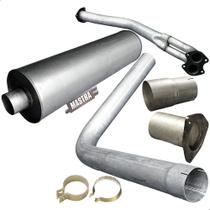 Kit Escapamento Completo Caminhão Mb 1214 / 1414 1989 A 1996