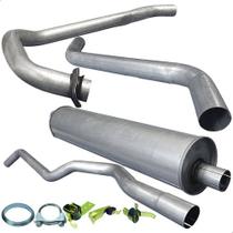 Kit Escapamento Completo F1000 Motor Mwm 1980 A 1992 Kit Escapamento Completo F1000 Motor Mwm 1980 A 1992