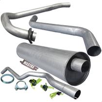 Kit Escapamento Completo F1000 Motor Mwm 1980 A 1992