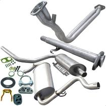 Kit Escapamento Completo Fiat Uno 1.6 8v Álcool Até 1991