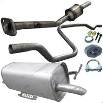Kit Escapamento Completo Fiesta 1.0 2002 2003 2004 2005 2006