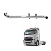 Kit Escapamento Cromado Volvo FH Até 2014 5 Longo LE