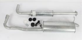 Kit Escapamento Inter + Traseiro Gol Power 2001 A 2003