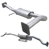 Kit Escapamento Intermediário + Traseiro S10 2.2 1995 A 1996