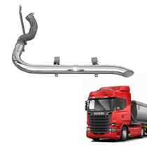 Kit Escapamento Sc 2013/2017 Euro 5 Cromado Le Completo