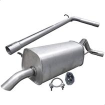 Kit Escapamento Silencioso Crossfox 1.6 2009 Com Acessórios