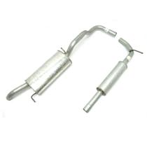 Kit Escapamento Silencioso Polo Classic 1.8 1997 1998 1999
