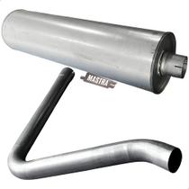 Kit Escapamento Silencioso + Tubo Caminhão 1214 1414 89 A 96