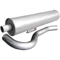 Kit Escapamento Silencioso + Tubo Caminhão 709 1988 A 1997 Kit Escapamento Silencioso + Tubo Caminhão 709 1988 A 1997