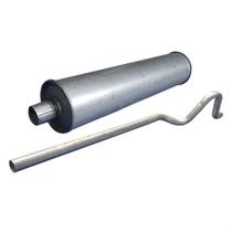 Kit Escapamento Silencioso + Tubo D10 Cab. Dupla4 Cil80 94