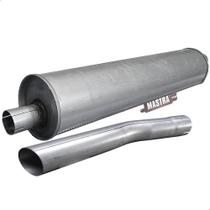 Kit Escapamento Silencioso+ Tubo F2000 Motor Mwm 1980 A 1992