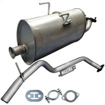 Kit Escapamento Silencioso + Tubo Hr100 2.5 Diesel 2007 2011 Kit Escapamento Silencioso + Tubo Hr100 2.5 Diesel 2007 2011