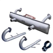 Kit Escapamento Traseiro + Bengalas S/ Pre Aquecimento Fusca