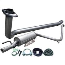 Kit Escapamento Tubo + Abafador Corsa Pick-up 1.6 8v 1995 03 Kit Escapamento Tubo + Abafador Corsa Pick-up 1.6 8v 1995 03