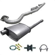 Kit Escapamento Tubo Motor+ Abafador Corcel 1.4 8v 72 A 77 Kit Escapamento Tubo Motor+ Abafador Corcel 1.4 8v 72 A 77