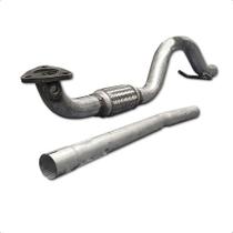 Kit Escapamento Tubo Motor + Intermediário Golf 1.6 09 A 14