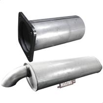Kit Escapamento Tubo+ Silencioso Cargo 2626 2630 2631 02... Kit Escapamento Tubo+ Silencioso Cargo 2626 2630 2631 02...