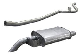 Kit Escapamento Tubo + Silencioso Traseiro Corcel 1.4 8v 78 Kit Escapamento Tubo + Silencioso Traseiro Corcel 1.4 8v 78