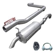 Kit Escapamento Tubo + Traseiro Saveiro G5 1.6 8v 2008 2013 Kit Escapamento Tubo + Traseiro Saveiro G5 1.6 8v 2008 2013