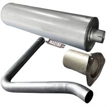 Kit Escapamento Tubos+ Silencioso Caminhão 1214 1414 89 A 96