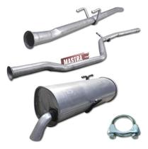 Kit Escapamento Tubos + Traseiro 207 Sedan Passion 1.4 09 15 Kit Escapamento Tubos + Traseiro 207 Sedan Passion 1.4 09 15