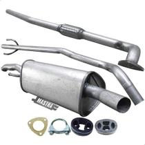 Kit Escapamento Tubos+ Traseiro Corsa Classic 1.0 8v 10 A 14 Kit Escapamento Tubos+ Traseiro Corsa Classic 1.0 8v 10 A 14