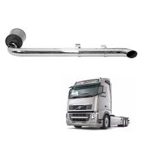Kit Escapamento Volvo Vm 260 (Truck) 2006/2011 4 Cromado Le Kit Escapamento Volvo Vm 260 (Truck) 2006/2011 4 Cromado Le