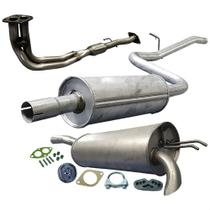 Kit Escape Tubo + Abafador + Traseiro Doblô 1.3 16v 2002 06 Kit Escape Tubo + Abafador + Traseiro Doblô 1.3 16v 2002 06