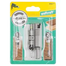 Kit Escareador com Bit e Suporte Encaixe rápido Flipbit 4 peças 308200 Wolfcraft