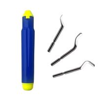 Kit Escareador Manual Rasquete Ferramenta Para Rebarbação