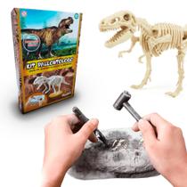 Kit Escavação Fóssil de Dinossauro Paleontólogo Arqueólogo
